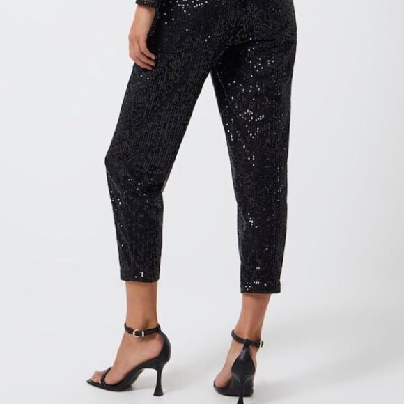FRENCH CONNECTION Women’s Dilara Embellished Sequined Jumpsuit in the Size 6US - Picture 12 of 13